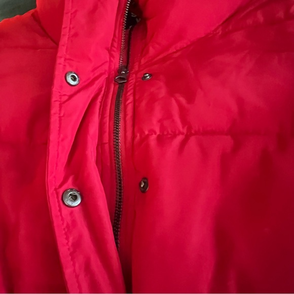 Streetwear Society Red Puffer Bomber Style Jacket Size S - Picture 5 of 8